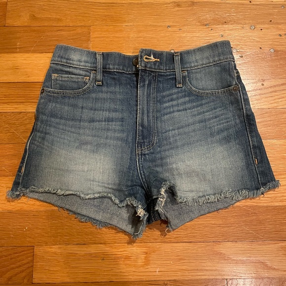 abercrombie and fitch jean shorts - Picture 1 of 2